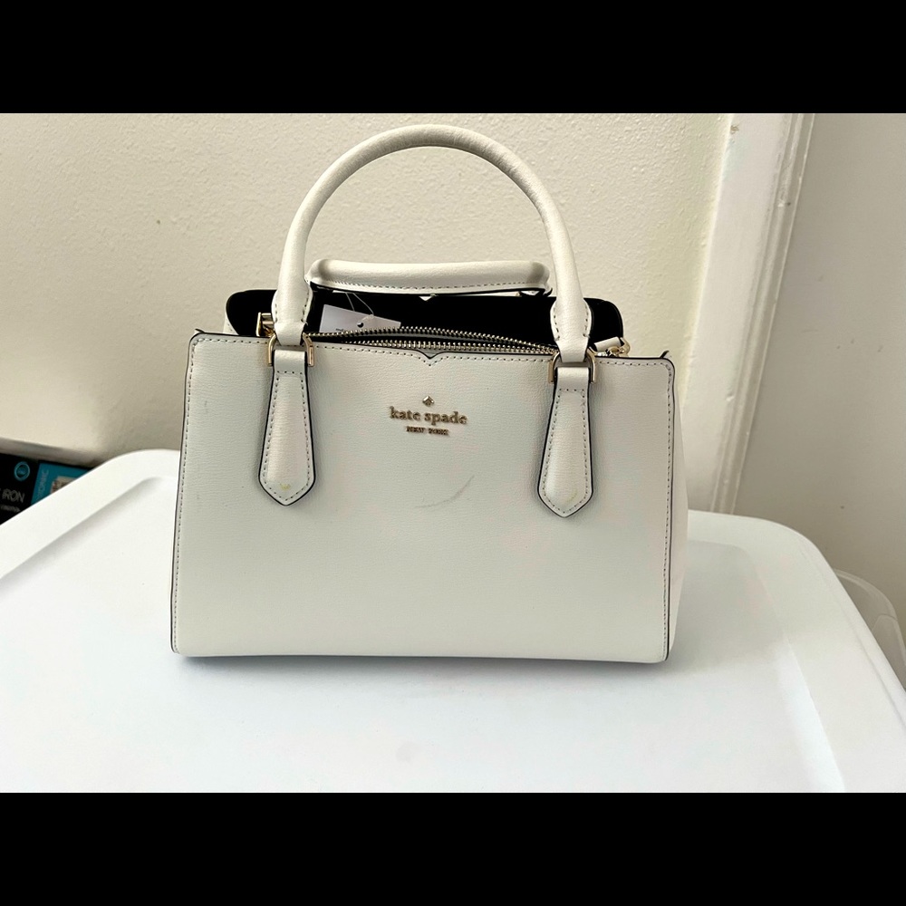 Beautiful white cross body bag